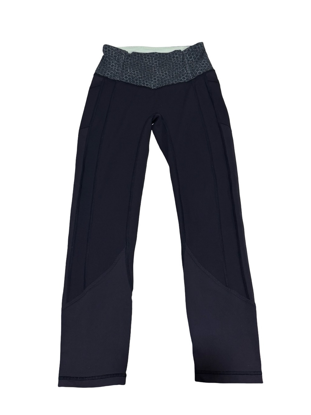 Lululemon Navy 7/8 Pants Sz‎ 4